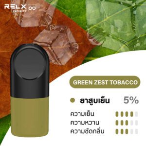 RELX INFINITY Green zest tobacco