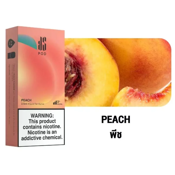 Ks Kurve Pod 2.5 Peach