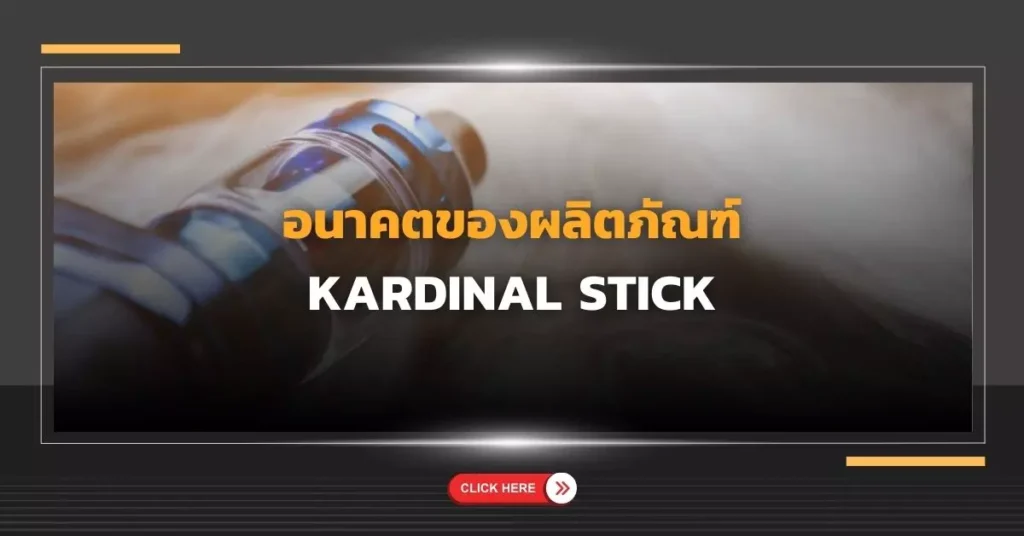 อนาคตของผลิตภัณฑ์ Kardinal Stick