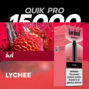 Pod Ks Quik Pro 15000 Puff Lychee (ลิ้นจี่)